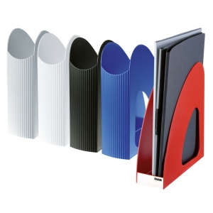 Suport vertical plastic pentru cataloage Han Twin, A4/C4
