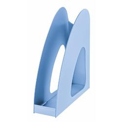 Suport vertical plastic HAN Twin pentru cataloage A4/C4, ideal pentru arhivare și organizare documente.