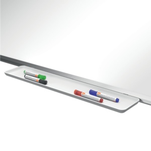 Tablă albă magnetică NOBO Premium Plus, oțel lăcuit, 150x100 cm, include marker și tăviță3