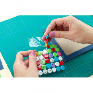 Accesorii craft Daco, Năsturei colorei2