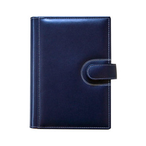 Agendă din piele Elba Blu, 15 x 21 cm - Img 1
