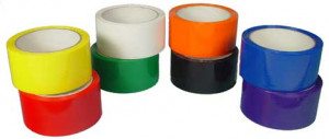 Bandă adezivă color, 48mm X 66 m