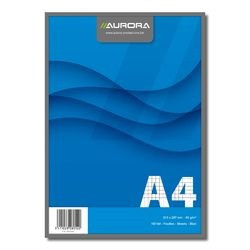 Blocnotes capsat Aurora Office, A4, 100 file, 60g/mp, dictando/matematică