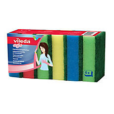 Burete vase Vileda RAINBOW 6buc/set
