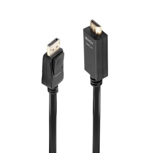 Cablu Lindy DisplayPort la HDMI 10.2G 2m - Img 3