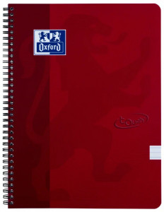 Caiet cu spirala A4, OXFORD School Touch , 70 file-90g/mp, 4 perf, coperta carton - dictando - Img 4