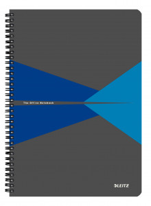 Caiet de matematica pentru birou din polipropilena cu spira, A4 Leitz Office - Img 3