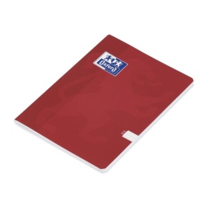 Caiet Oxford A5, 48 file, hârtie Optik 80g/mp, PEFC, copertă plastifiată flexibilă soft touch, margini liniate, colțuri rotunjite, dictando, motiv Touch Trend6