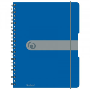 Caiet spira A4 80 file elastic perforat Herlitz