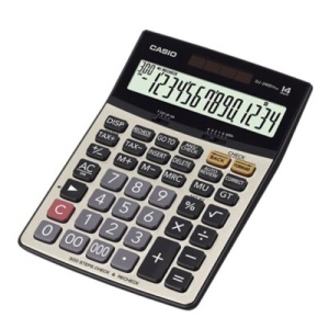 Calculator de birou Casio DJ-240D plus, 14 digits