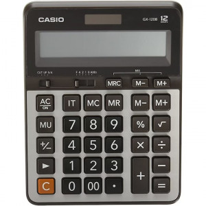 Calculator de birou Casio GX-120B, 12 digits