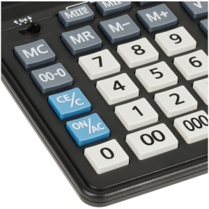 Calculator de birou Eleven CDB1601-BK, 16 digits4