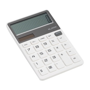 Calculator de birou Nusign Deli, 12 digits, 165 x 110 x 25 mm2