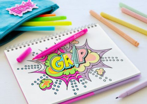 CARIOCA 10 CULORI PASTEL SI NEON GRIP FABER-CASTELL - Img 2