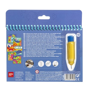 Carte de colorat Aqua FUN Magic Animale Marine – include Magic Pen2