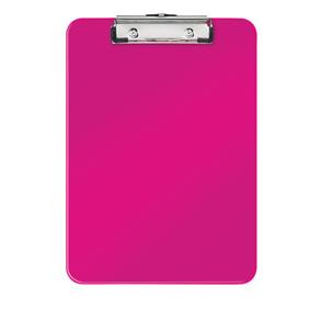 Clipboard simplu Leitz WOW A4 din polistiren, clemă metalică și cârlig – în culori vibrante
