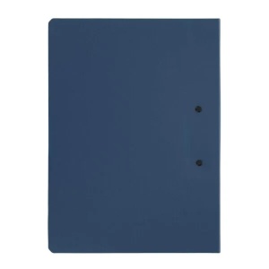 Clipboard Strigo vertical cu clip metalic lateral, A4, suport stilou, albastru marin3