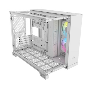 CR Case iCUE 2500X RGB Micro ATX White - Img 18