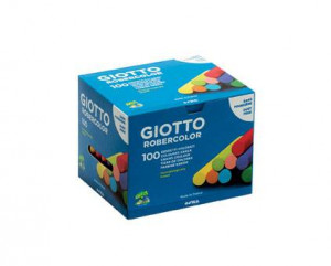Cretă colorată cilindrică Giotto, 100buc/cutie