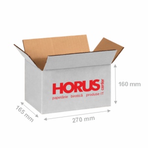 Cutie carton dreaptă 360 GR CO3 (270x165x160 mm)