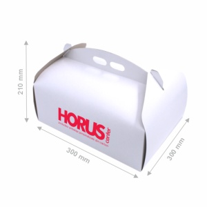 Cutie carton pentru tort, 300x300x210 mm