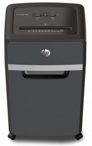 Distrugător de documente HP Pro Shredder 16MC - 16 coli, micro cut (2 x 15mm), nivel securitate 5