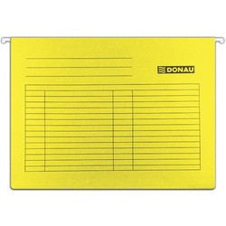 Dosar suspendabil DONAU A4 230 gr/mp eticheta bagheta metalica 5 buc set arhivare documente