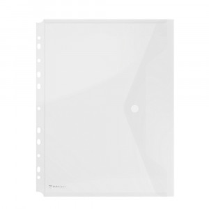 Filă protecție transparentă cu capsă Donau, A4, 200 microni, 4 buc/set6