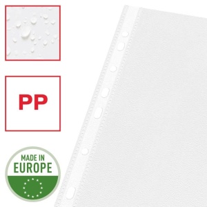 File protecție A4 Esselte, 43 microni, 100/set4