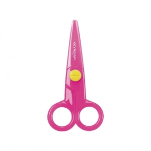 Foarfecă Keyroad Kids, 13.0cm, plastic, preșcolari, diverse culori, blister3