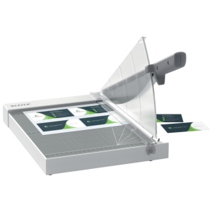 Ghilotină LEITZ Home Office Precision, A4, 10 coli, indicator laser inclus, gri3