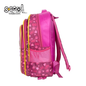 Ghiozdan 3D CUTE KITTY - S-COOL, cu led, 40x32x19.5 cm2