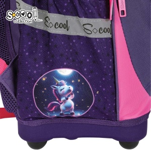 Ghiozdan anatomic BELIEVE IN MAGIC - S-COOL, 39x33x18 cm5