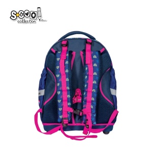 Ghiozdan anatomic RAINBOW - S-COOL, 38x39x19.5 cm3