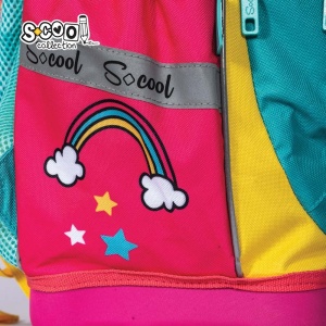 Ghiozdan anatomic UNICORN - S-COOL, 38x39x19.5 cm6
