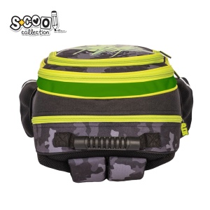 Ghiozdan ergonomic AIR FORCE - S-COOL, 40.5x29x13.5 cm5