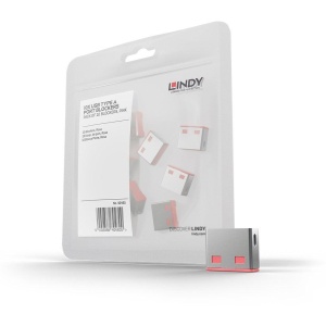 Lindy 10 USB Port Locks BLUE no Key - Img 2