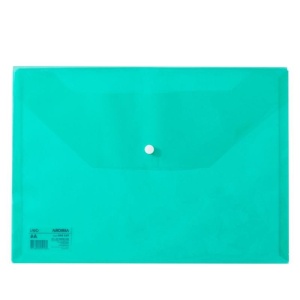 Mapă plastic cu buton Deli, A410