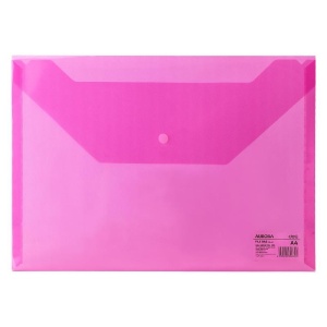 Mapă plastic cu buton Deli, A4