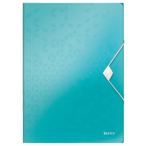 Mapa plastic cu elastic Leitz WOW A4 150 coli