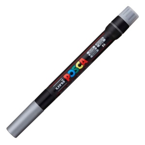 Marker UNI Posca Brush PCF-350, vârf pensulă, 1.0-10.0mm6