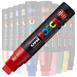 Marker UNI Posca PC-17K, vârf teșit, 15.0mm9
