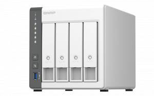 NAS QNAP 433 4BAY 2.0GHZ 4GB TWR SATA - Img 1
