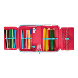 Penar echipat fete, 1 fermoar, Dimensiuni 20.3x3.5x14cm, Motiv Ballet Love Herlitz - Img 3