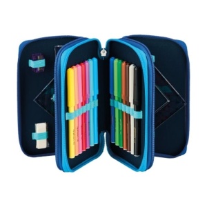 Penar echipat Herlitz, 31 piese, 3 compartimente, motiv Jungle Safari3