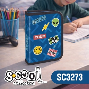 Penar echipat Sticker - S-Cool, 1 Fermoar, 2 Ext., 32 Piese4