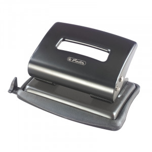 Perforator birou Herlitz 2.0mm, negru, 20 coli