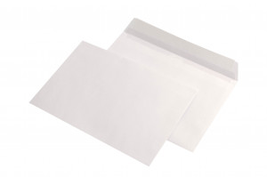 Plic C5 siliconic (162x229mm), alb, 80g/mp