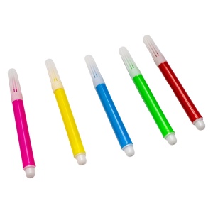 Puzzle pentru colorat + 5 carioci, 3 buc/set4