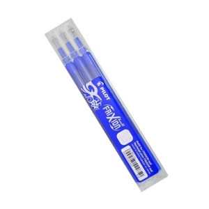 Set 3 rezerve roller Pilot Frixion Ball, 0.5 mm, diverse culori2